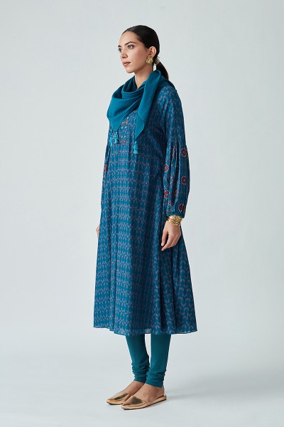 Jamara handloom Ikat kurta dress